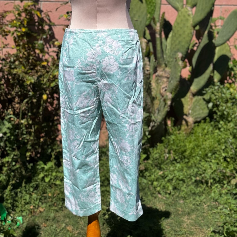 Pendleton Floral Pants Size 12p - image 2